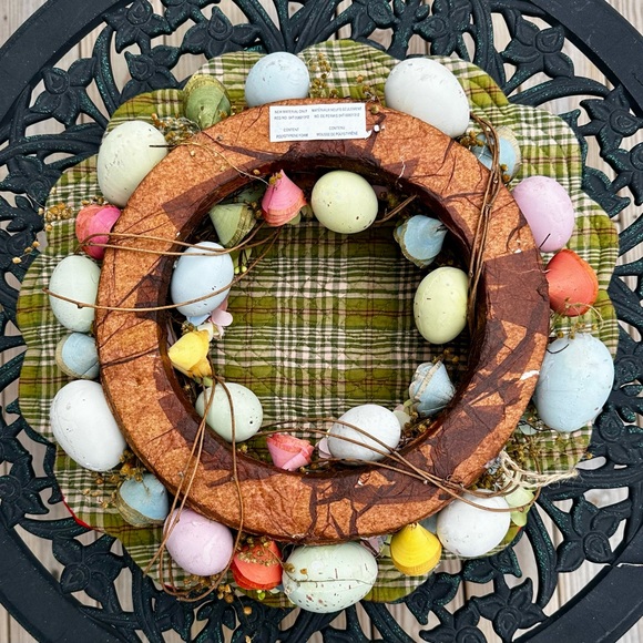 🌷Spring Pastel Egg & Flower Wreath 💐 - Picture 3 of 3
